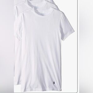 2 Juniors White Polo T-Shirts